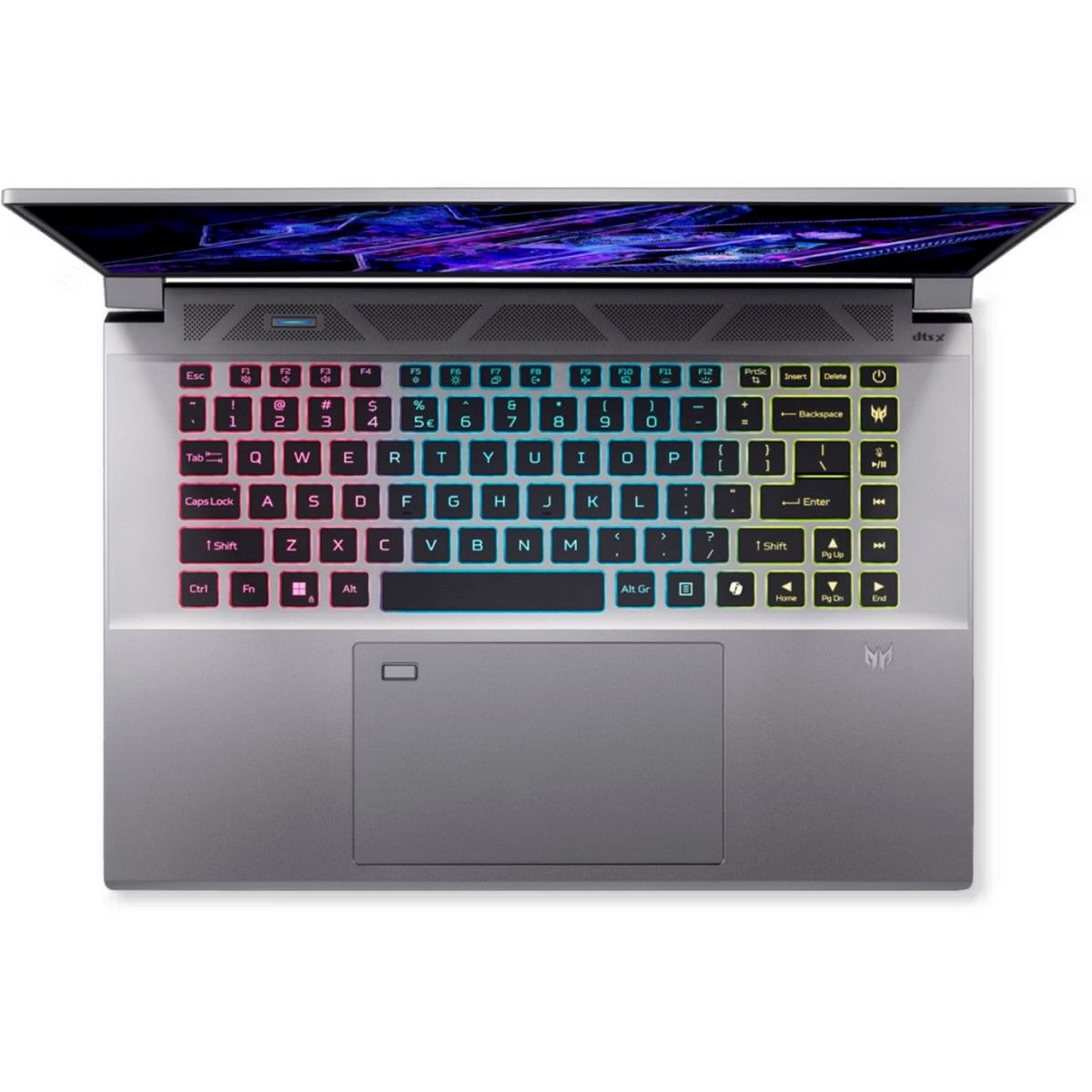 Ноутбук Acer Predator Triton Neo 16 PTN16-51-72K6 Intel Core Ultra 7 155H/16Gb/SSD1Tb/RTX4060 8Gb/16"/IPS/QHD+/240Hz/Win11/Silver (NH.QPNCD.002)