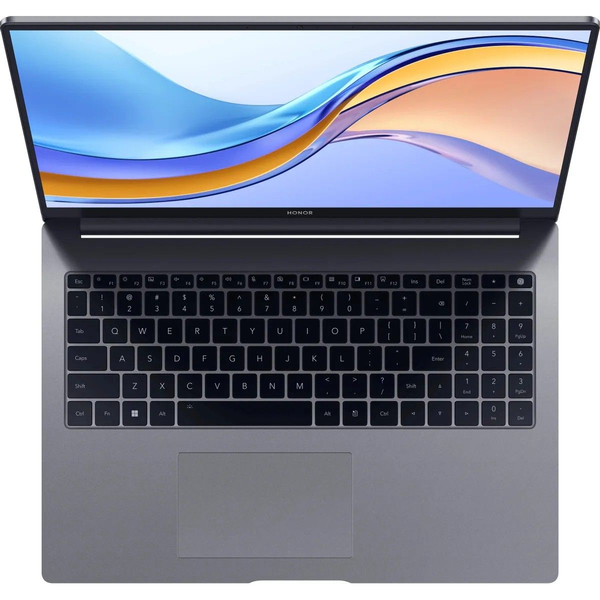 Ноутбук HONOR MagicBook X16 Intel Core i5-12450H/16Gb/SSD512Gb/Intel UHD/16"/IPS/60Hz/Win11/Space Grey (5301AFHH)