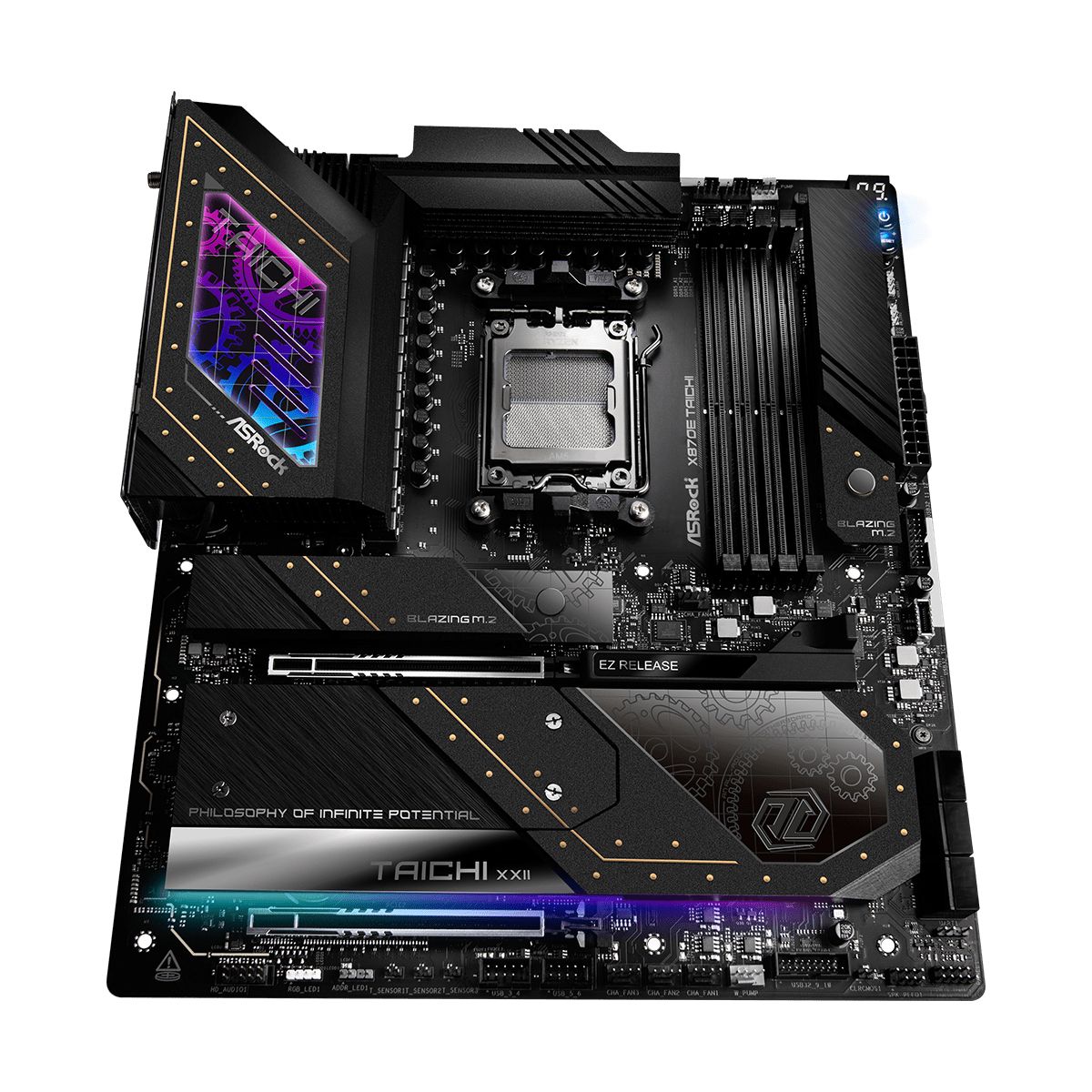 Материнская плата ASRock X870E TAICHI, AM5, E-ATX