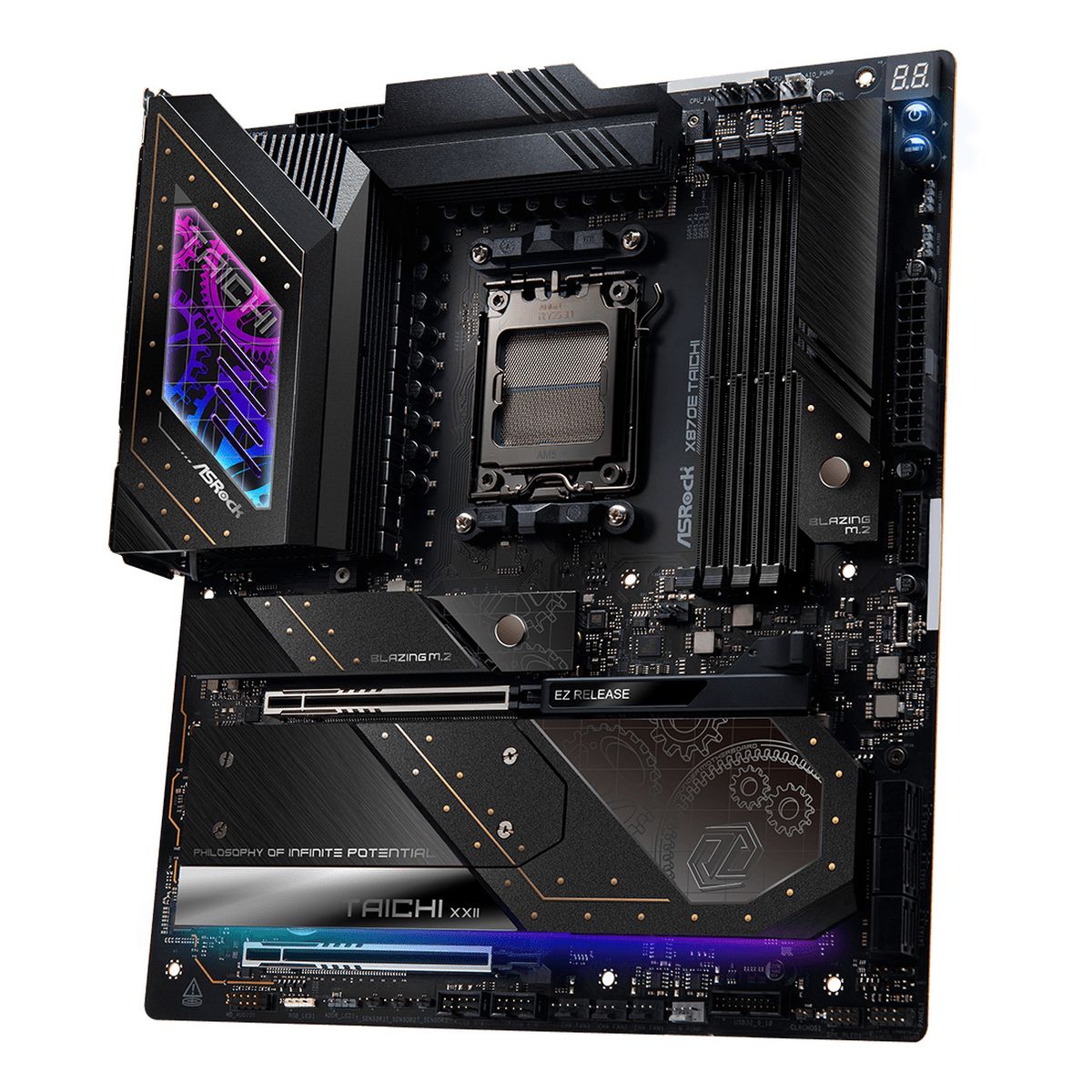Материнская плата ASRock X870E TAICHI, AM5, E-ATX