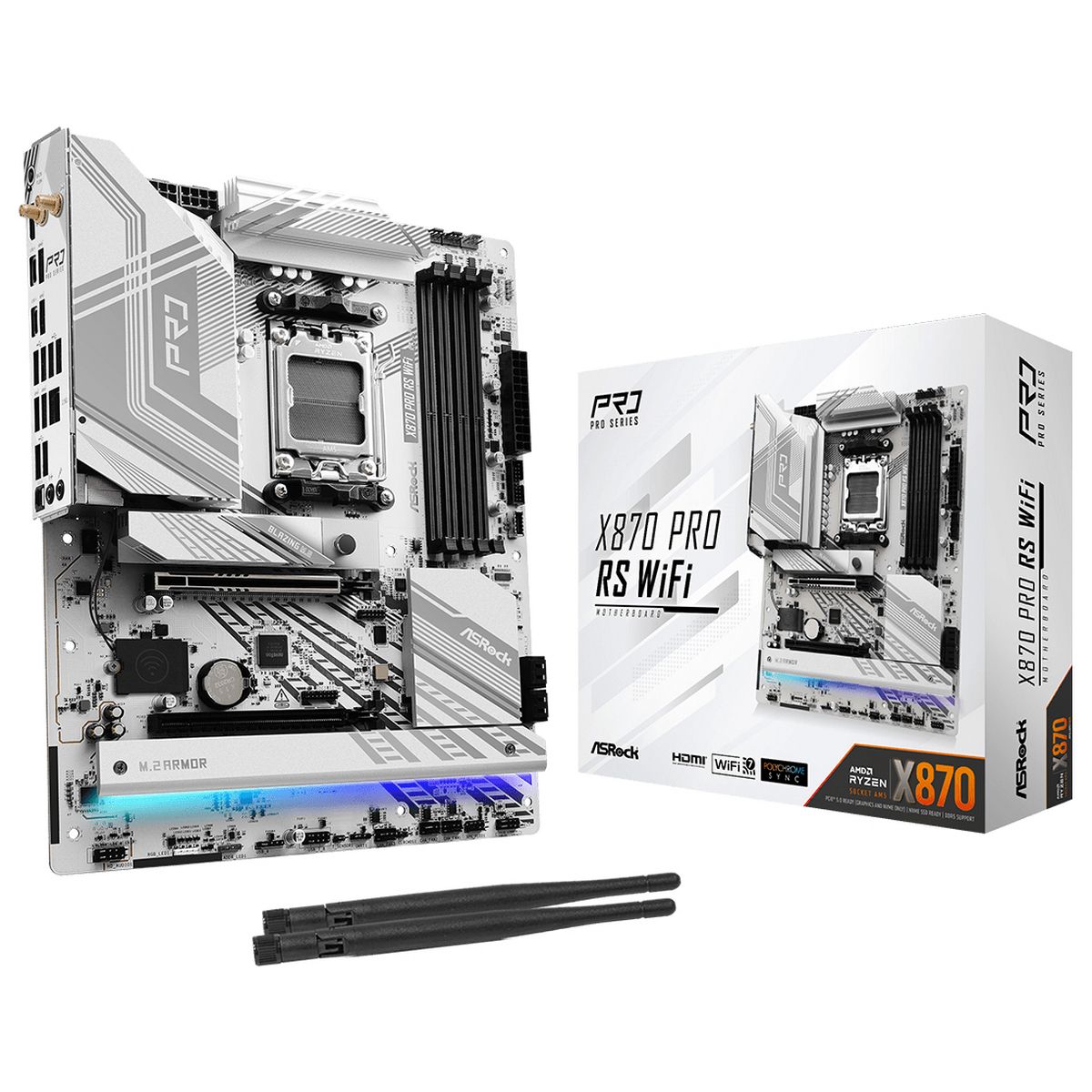 Материнская плата ASRock X870 PRO RS WIFI,