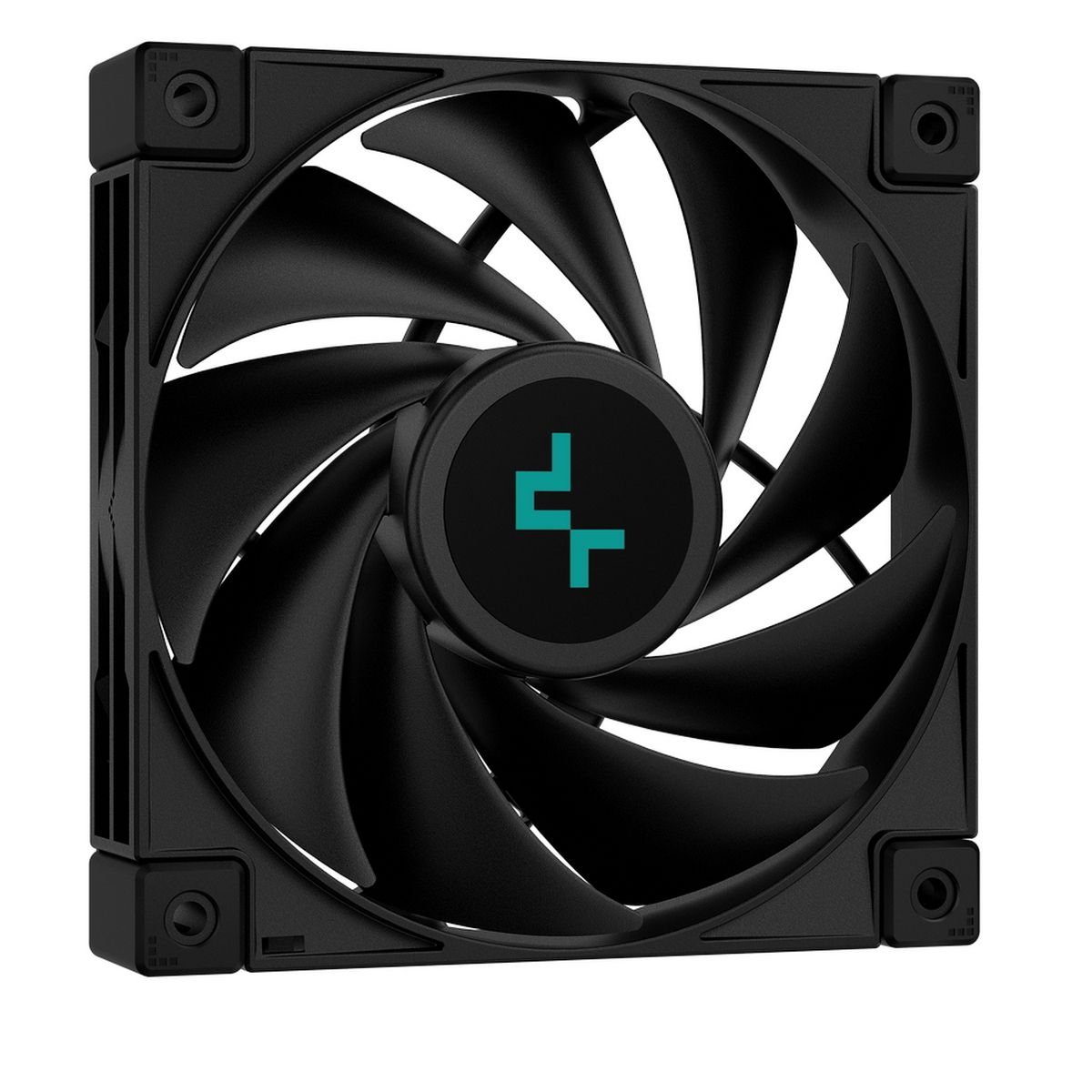 Вентилятор Deepcool AK400 ZERO DARK (Height 155mm, 6mm x 4pcs, Fan 120mm, 500;1850RPM ±10%, < 29 dB(A), 4-pin PWM, TDP 220W, Al+Cu, Screw, Socket AMD AM5/AM4, Intel LGA1700/1200/115x) (727804)
