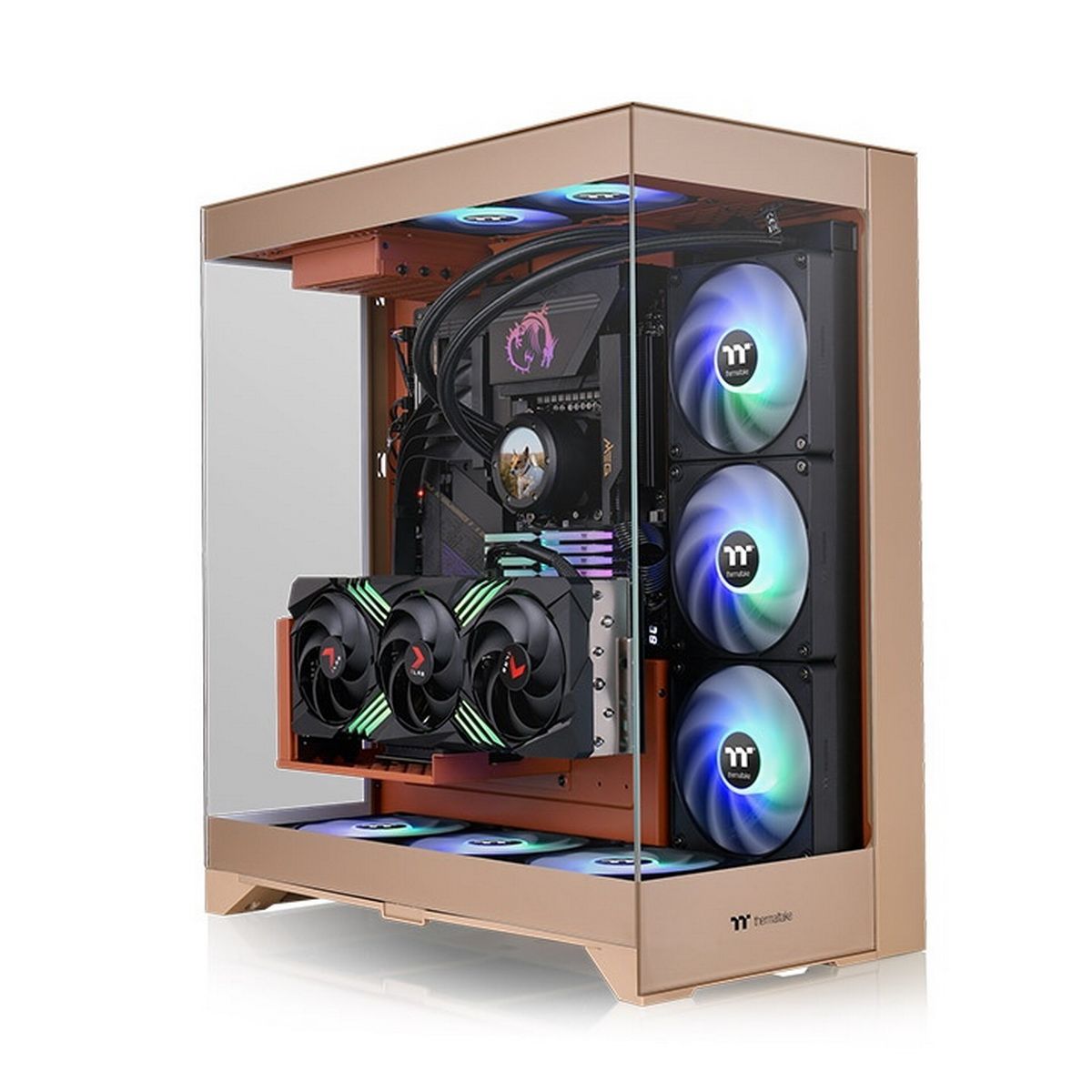 Корпус Thermaltake CTE E550 TG Gravel Sand (CA-1Z8-00MGWN-00)