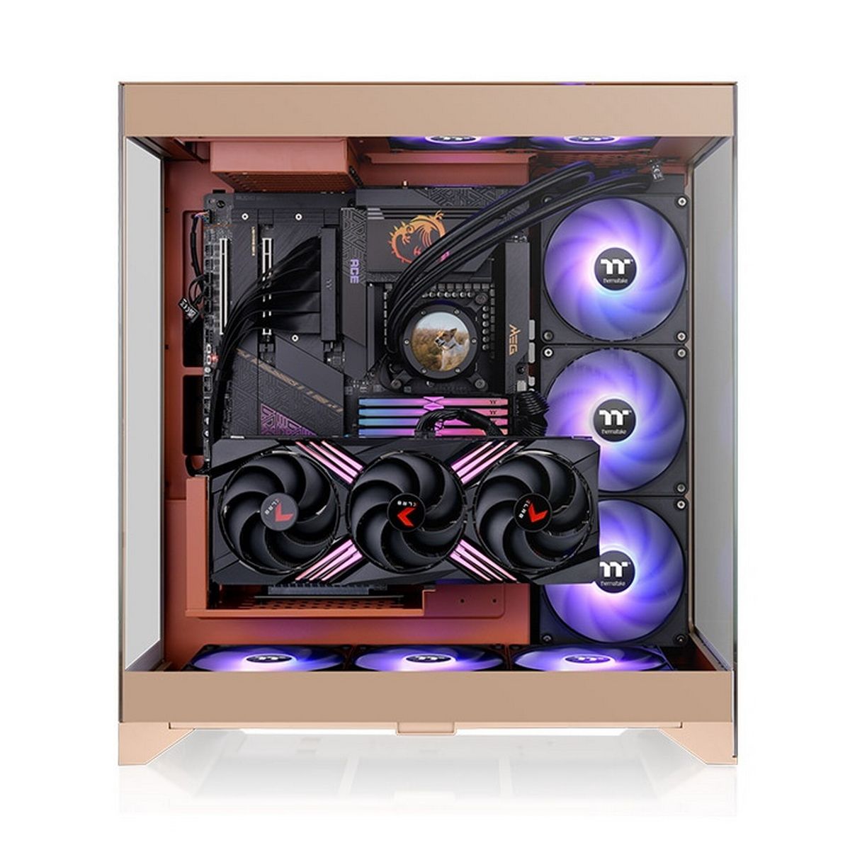 Корпус Thermaltake CTE E550 TG Gravel Sand (CA-1Z8-00MGWN-00)