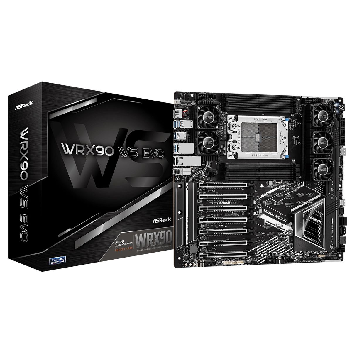 Материнская плата ASRock WRX90 WS EVO, RTL
