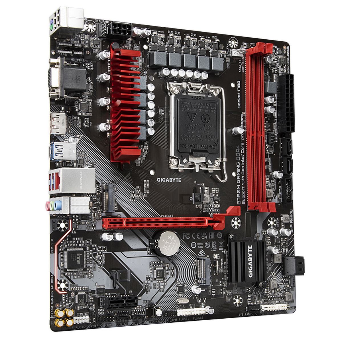 Материнская плата Gigabyte B760M GAMING DDR4, RTL