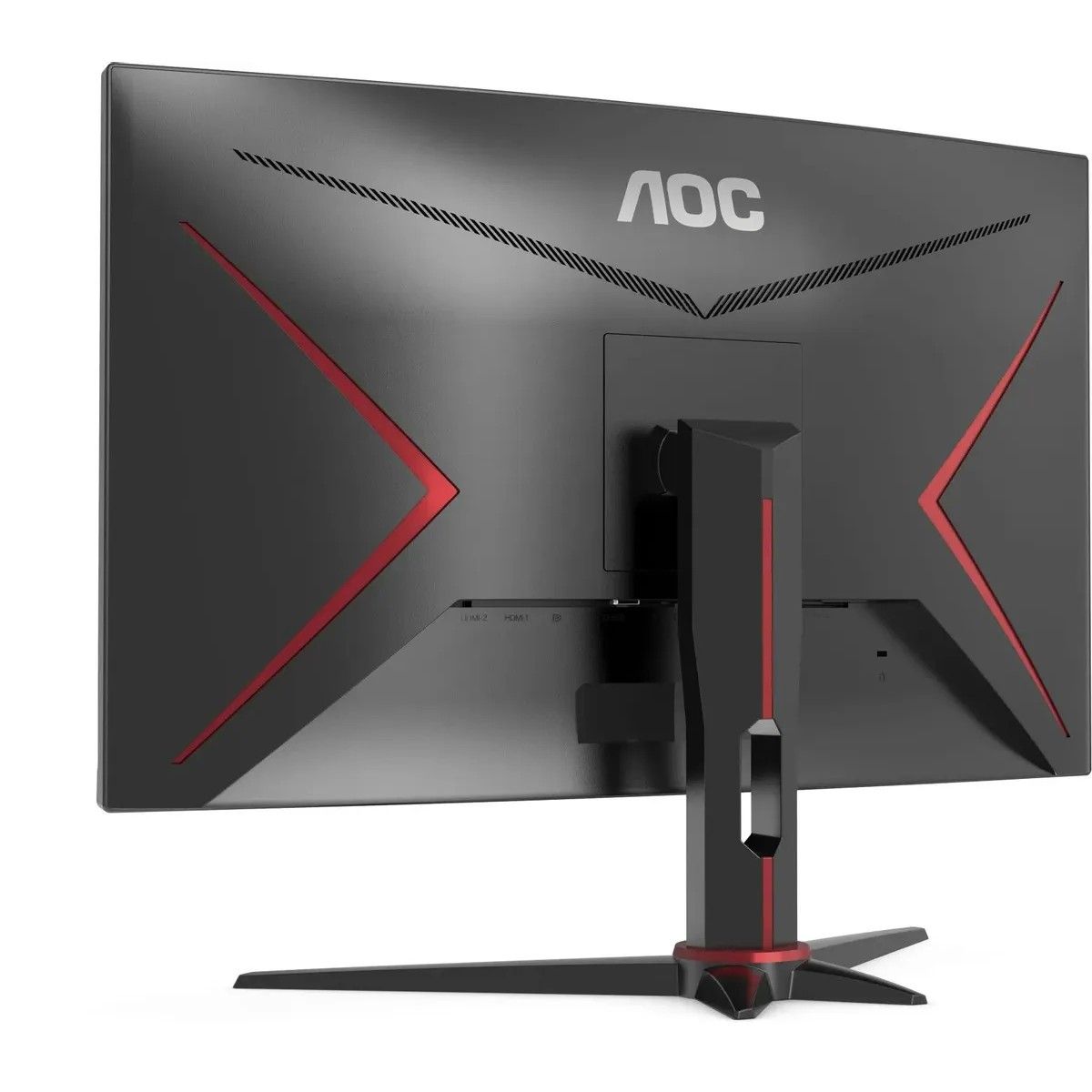 Монитор 27" AOC C27G2E Black-Red (VA, Curved, nonGLARE, 165 Hz, 250 cd/m2, H178°/V178°, 4000:1, 80M:1, 16.7M, 4ms, VGA, 2xHDMI, DP, Tilt, 3Y)
