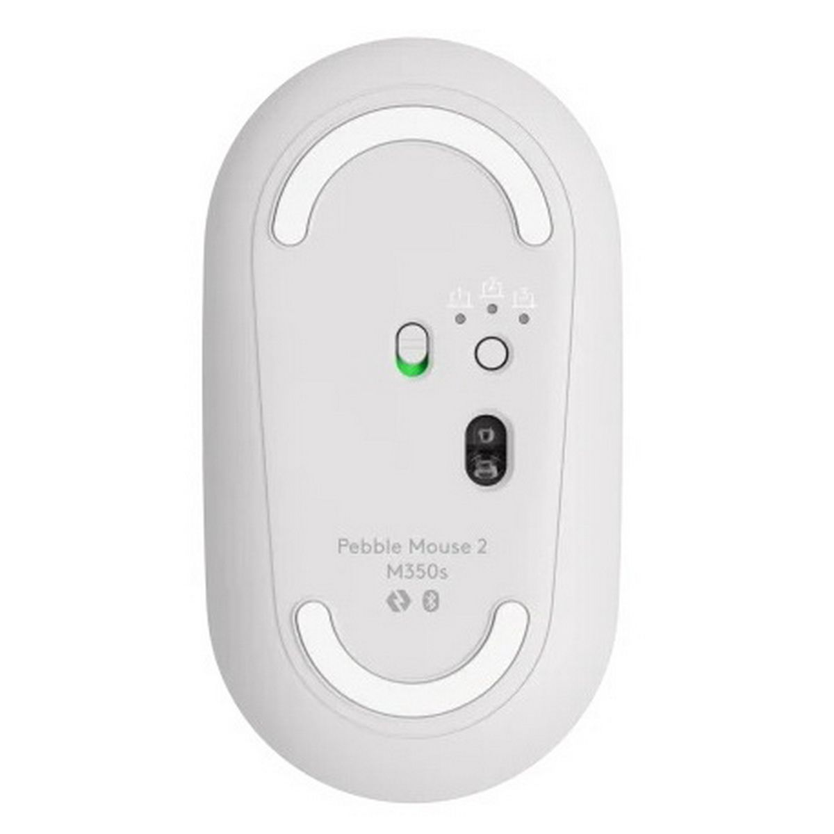 Мышь Logitech Pebble Mouse 2 M350S Tonal White