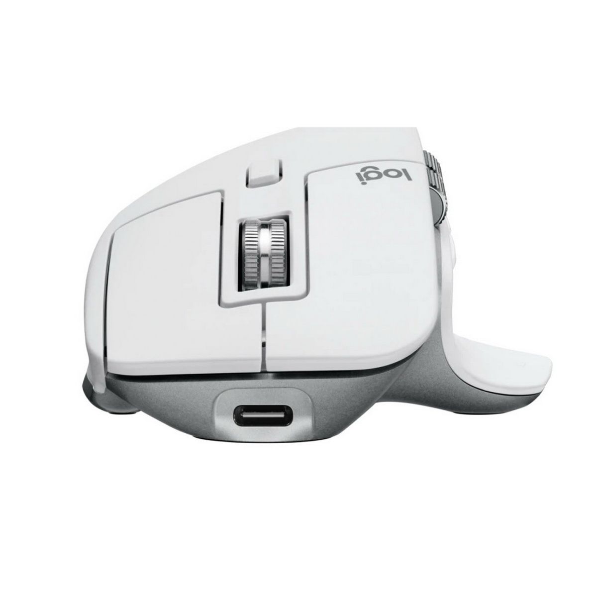Мышь Logitech Мышь беспроводная Logitech MX Master 3S Pale Grey серая, 200-8000 dpi (Darkfield high precision), Bluetooth+2.4 GHz USB-ресивер (Logitech Unifying®), 7 кнопок, перезаряжаемая литий-полимерная батарея (500 мА·ч)