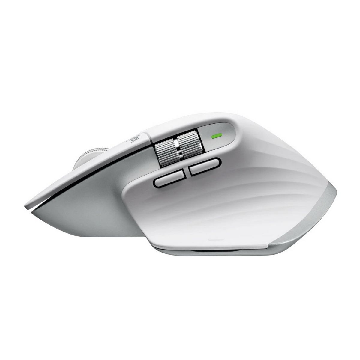 Мышь Logitech Мышь беспроводная Logitech MX Master 3S Pale Grey серая, 200-8000 dpi (Darkfield high precision), Bluetooth+2.4 GHz USB-ресивер (Logitech Unifying®), 7 кнопок, перезаряжаемая литий-полимерная батарея (500 мА·ч)