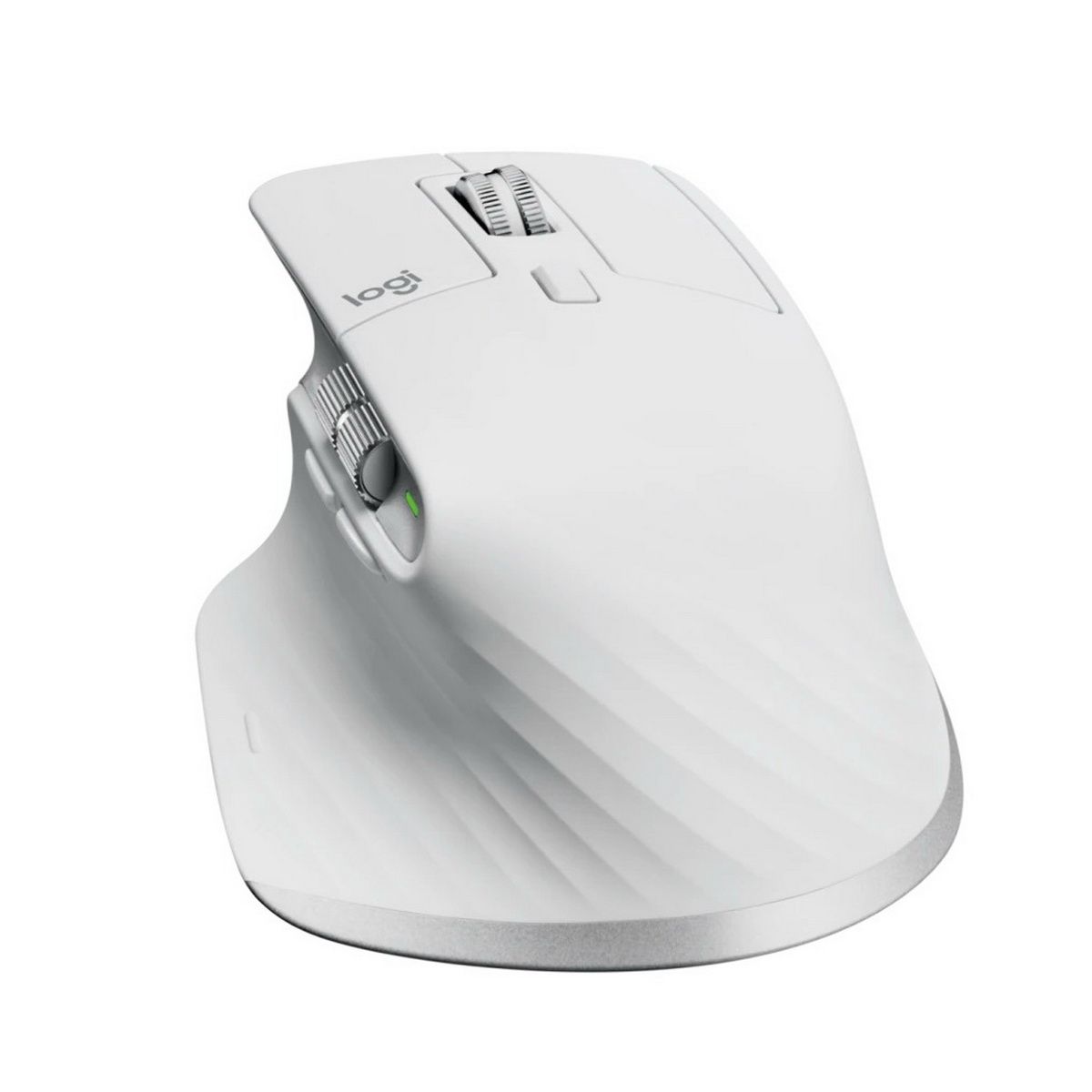 Мышь Logitech Мышь беспроводная Logitech MX Master 3S Pale Grey серая, 200-8000 dpi (Darkfield high precision), Bluetooth+2.4 GHz USB-ресивер (Logitech Unifying®), 7 кнопок, перезаряжаемая литий-полимерная батарея (500 мА·ч)