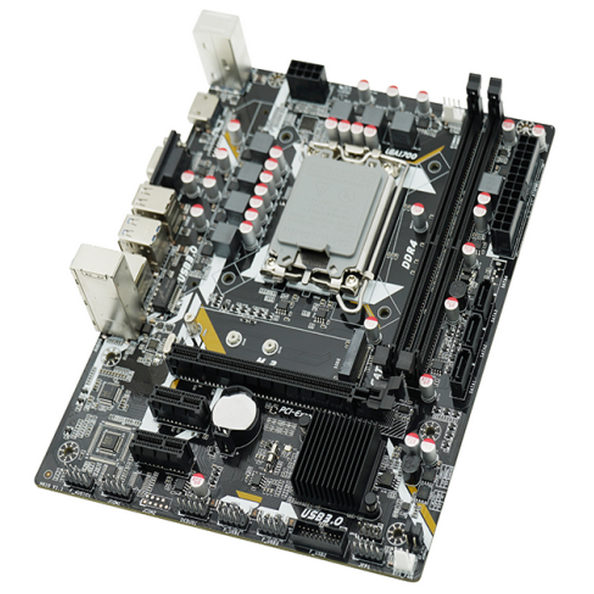 Материнская плата Afox IH610D4-MA5-V2 Motherboard H610 giga lan Micro-ATX