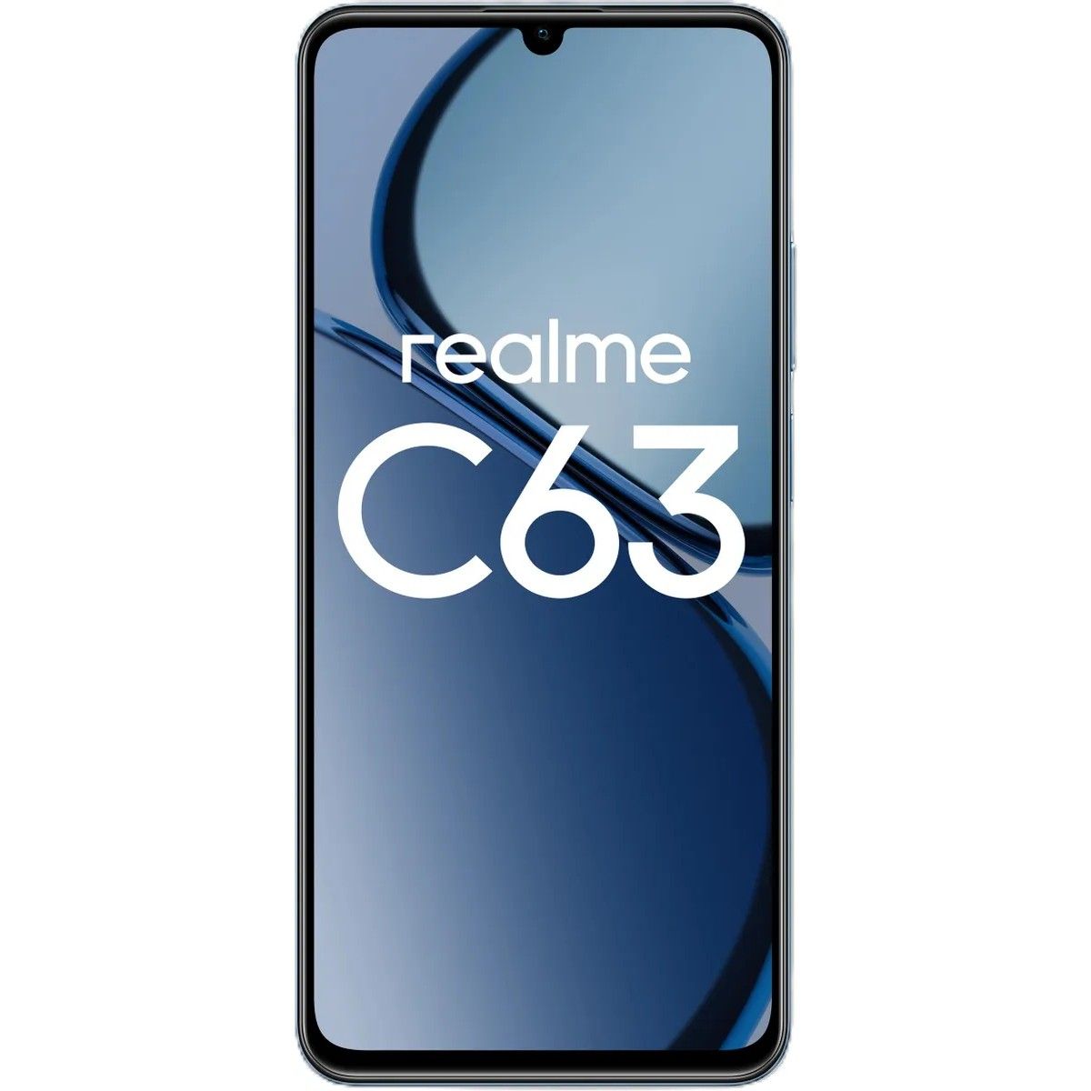 Смартфон Realme C63 RMX3939 256Gb 8Gb синий 3G 4G 2Sim 6.74" IPS 720x1600 And14 50Mpix 802.11 a/b/g/ 6941764434004