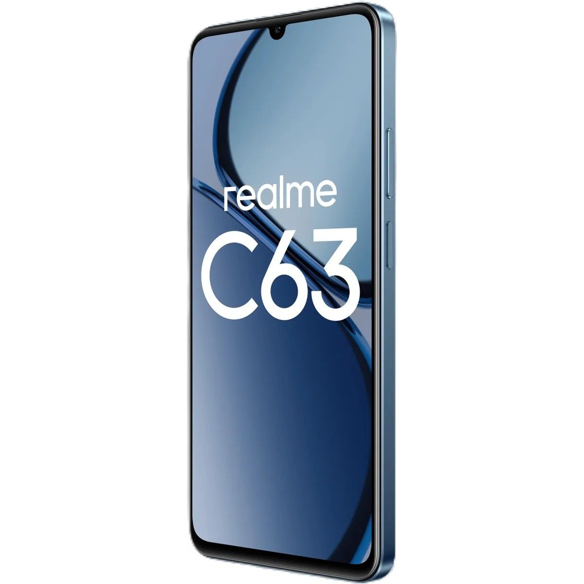 Смартфон Realme C63 RMX3939 256Gb 8Gb синий 3G 4G 2Sim 6.74" IPS 720x1600 And14 50Mpix 802.11 a/b/g/ 6941764434004