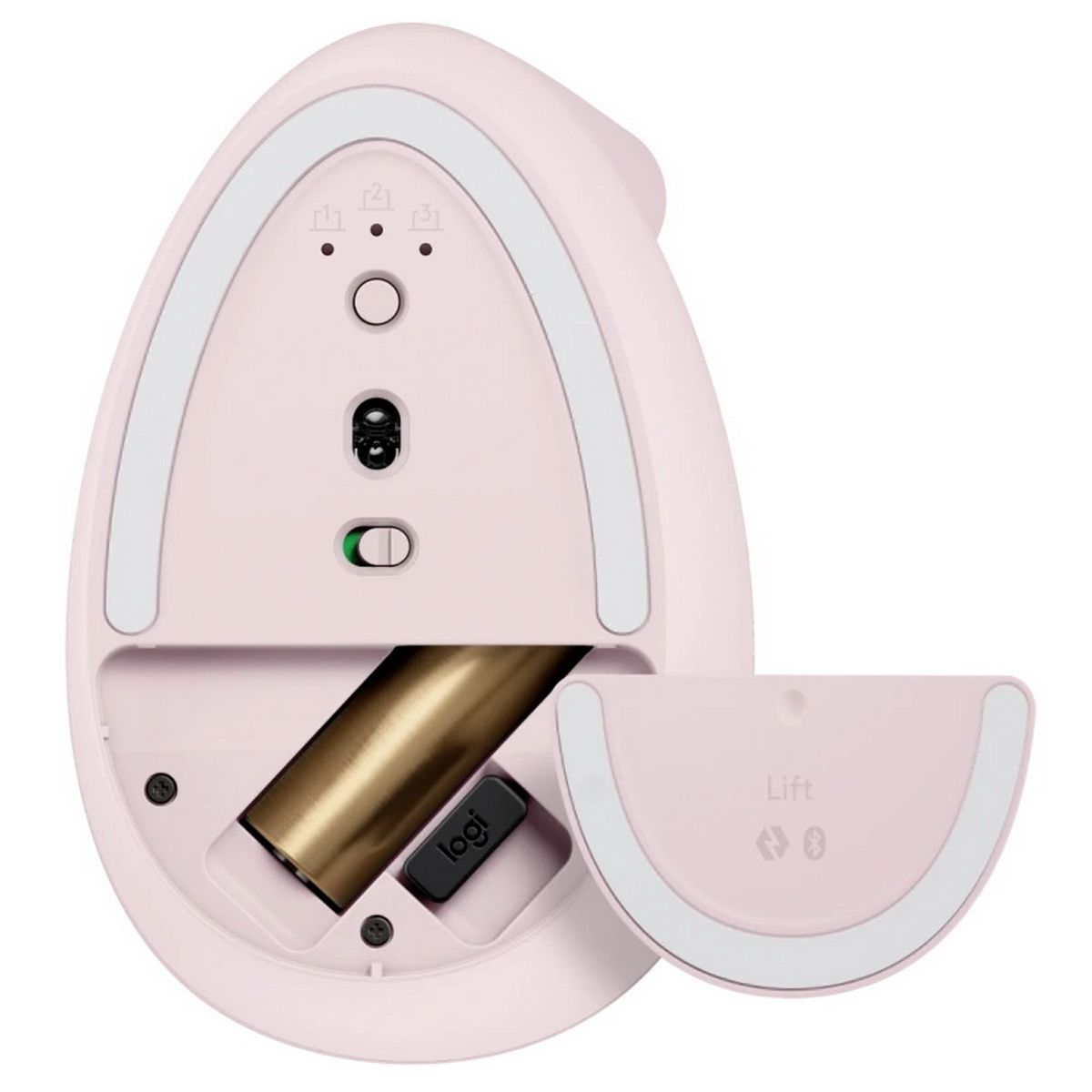 Мышь Logitech Lift Vertical Ergonomic Mouse Rose