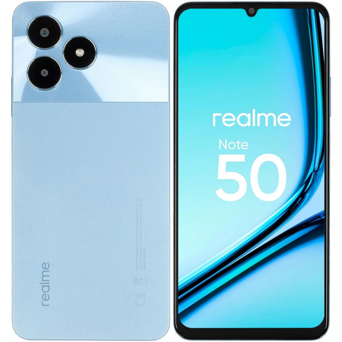 Смартфон Realme Rmx3834 Note 50 3+64 Гб Цвет Небесный Голубой Blue