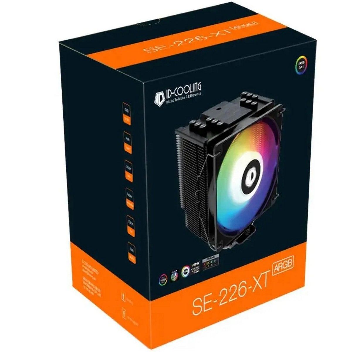 Вентилятор ID-Cooling SE-226-XT ARGB 250W/ PWM/ all Intel /AMD/ Screws