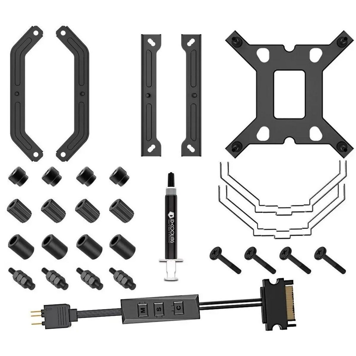 Вентилятор ID-Cooling SE-226-XT ARGB 250W/ PWM/ all Intel /AMD/ Screws