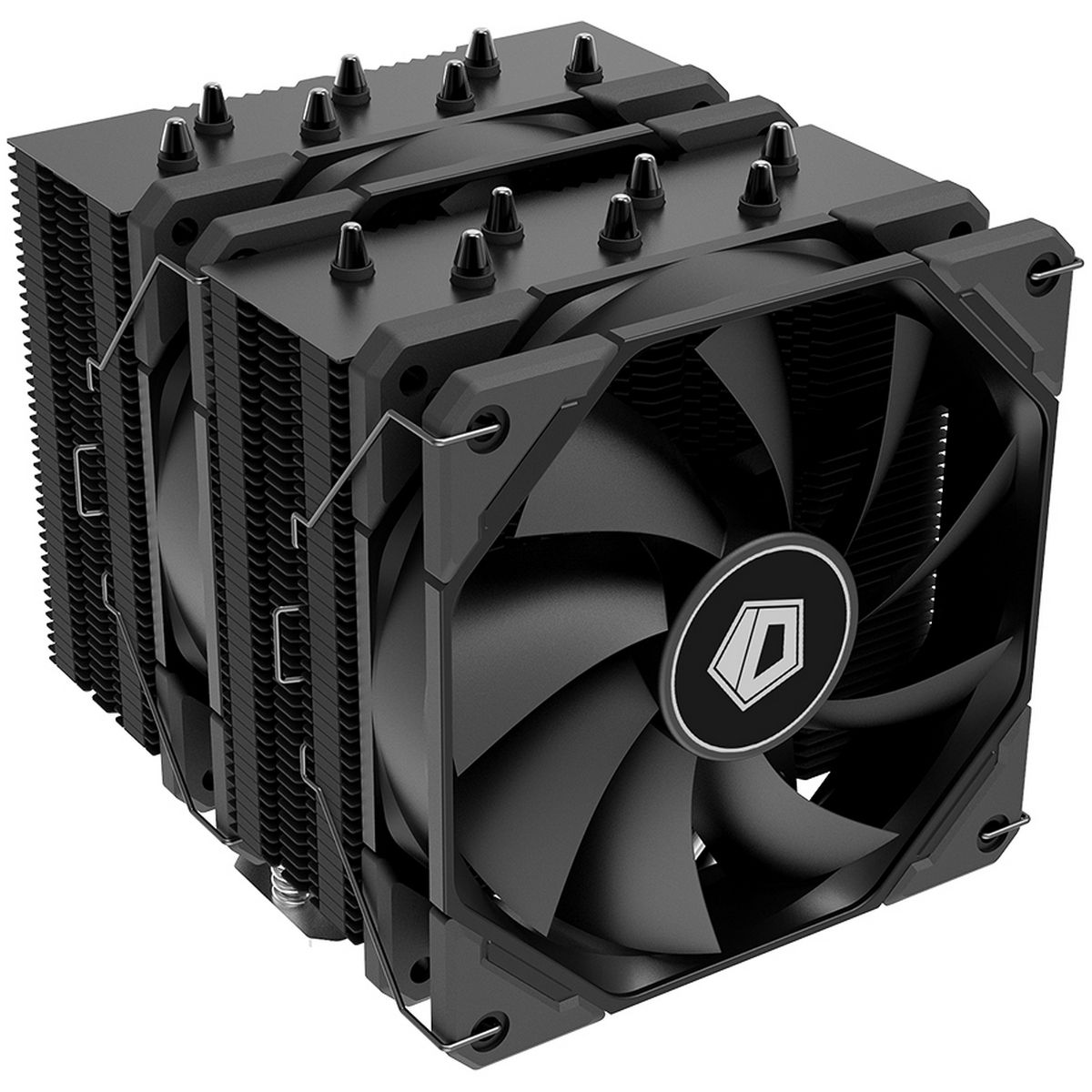 Вентилятор ID-Cooling SE-207 XT BLACK 280W/ PWM/ all Intel/AMD/ 2 fans/ Screws