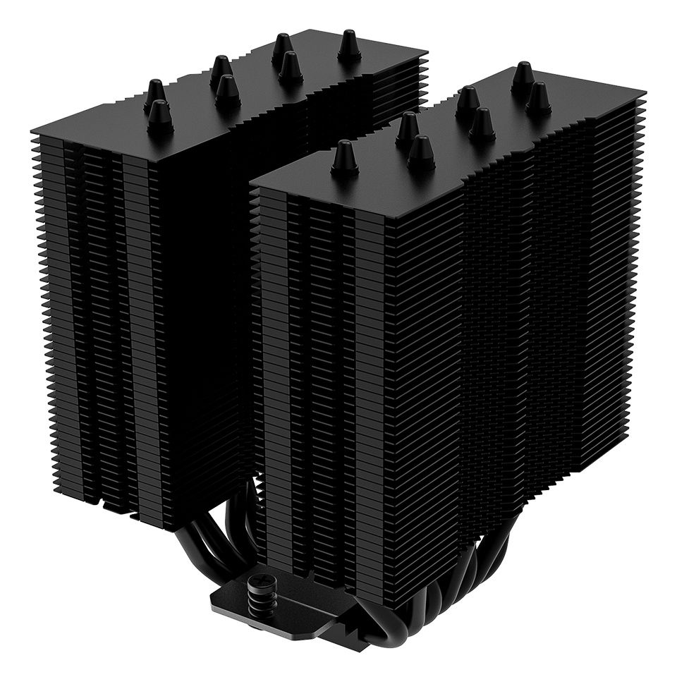 Вентилятор ID-Cooling SE-207 XT BLACK 280W/ PWM/ all Intel/AMD/ 2 fans/ Screws