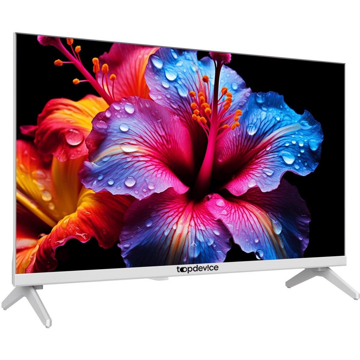 24" Телевизор LED Topdevice TDTV24CN04H_WE /HD/NO SMART/White/