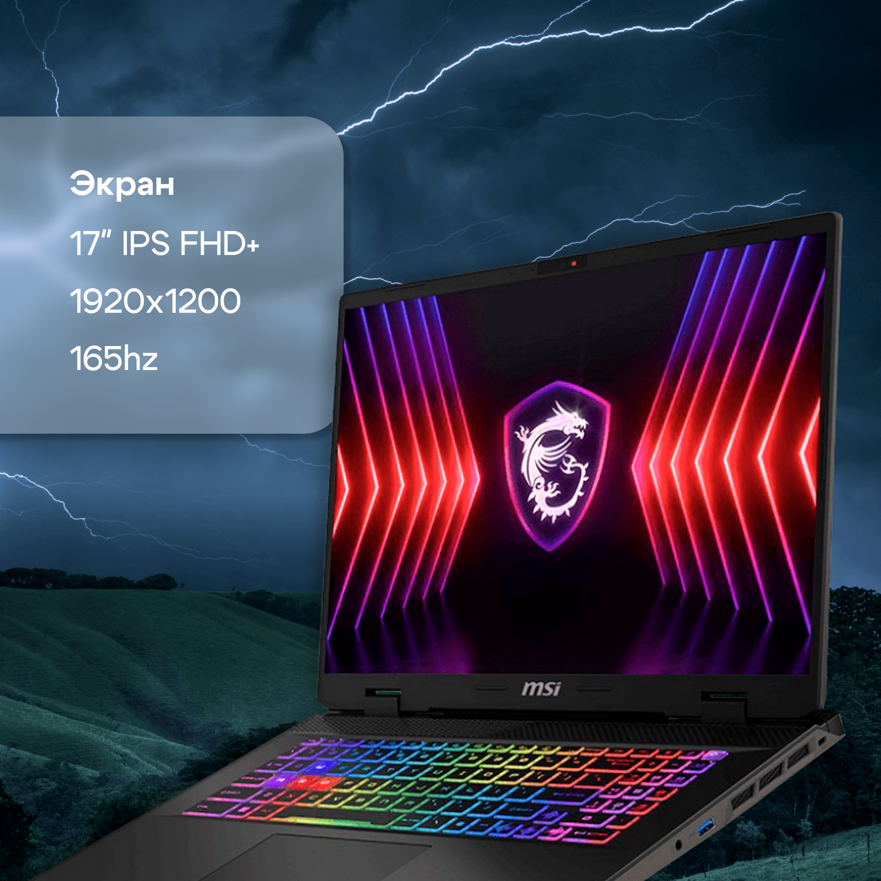 Ноутбук MSI Sword 17 HX B13VEKG-200XRU