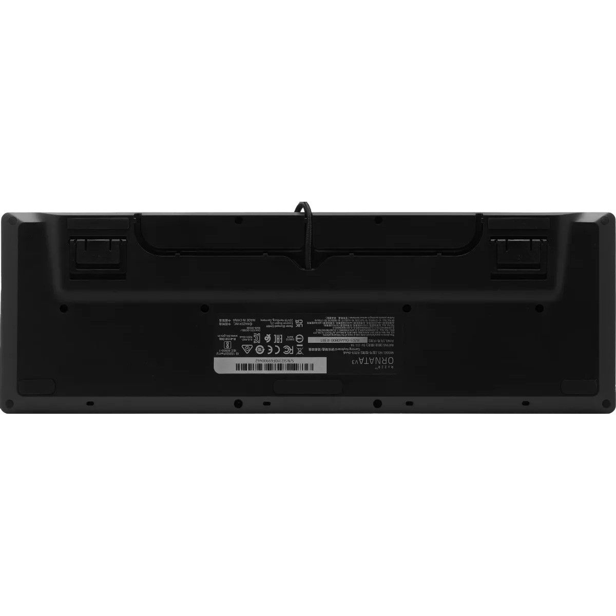 Клавиатура проводная Razer Ornata V3, черная (RZ03-04460800-R3R1)