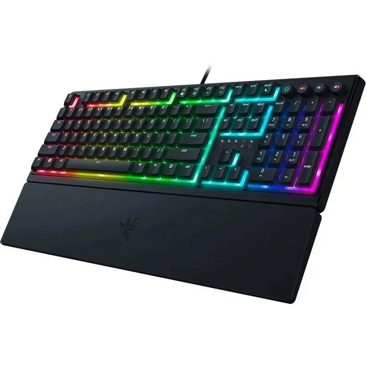 Клавиатура проводная Razer Ornata V3, черная (RZ03-04460800-R3R1)