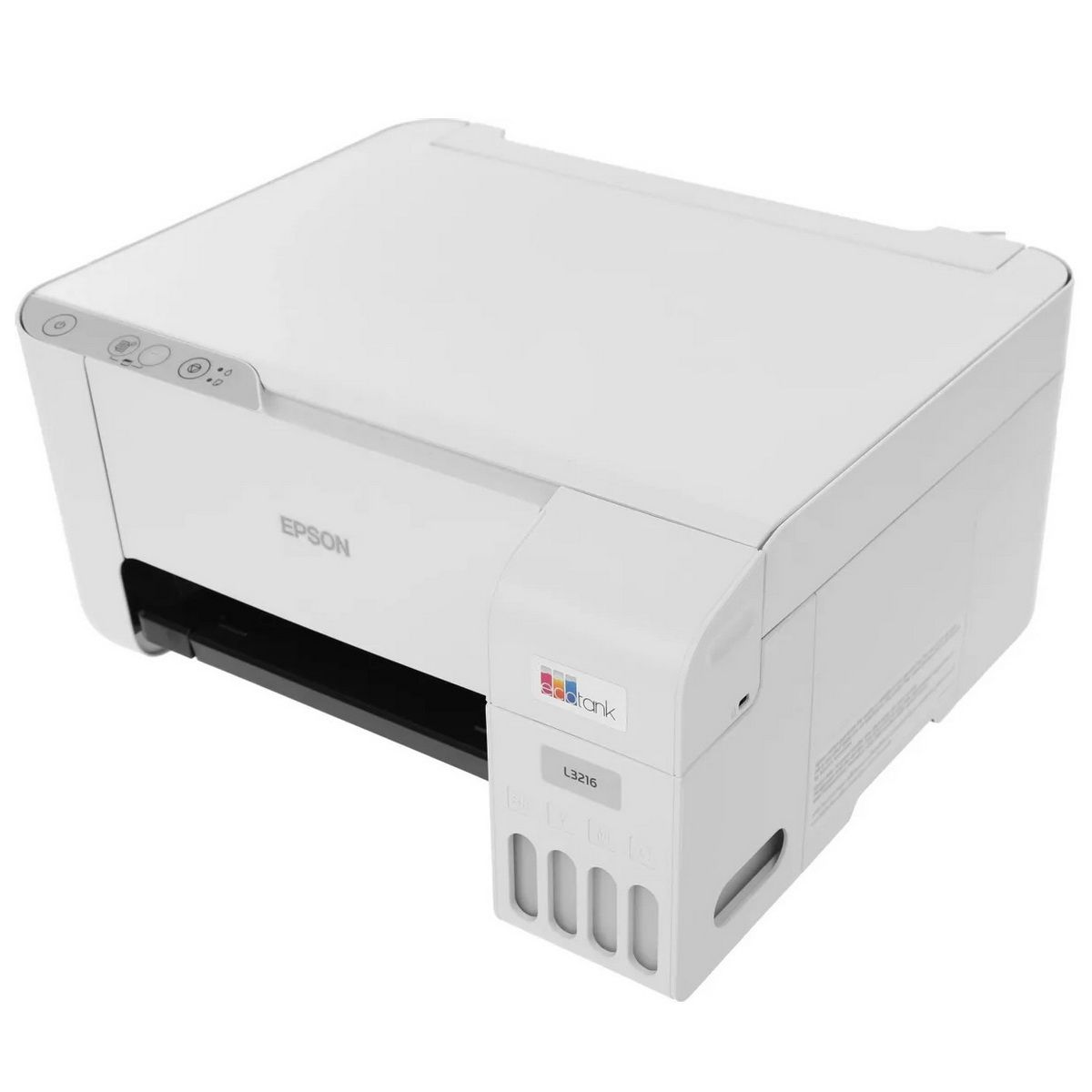 Epson L3216 (МФУ струйное цветное P/S/C, A4, 5760x1440 dpi, 33 стр/мин, USB, СНПЧ, белый)