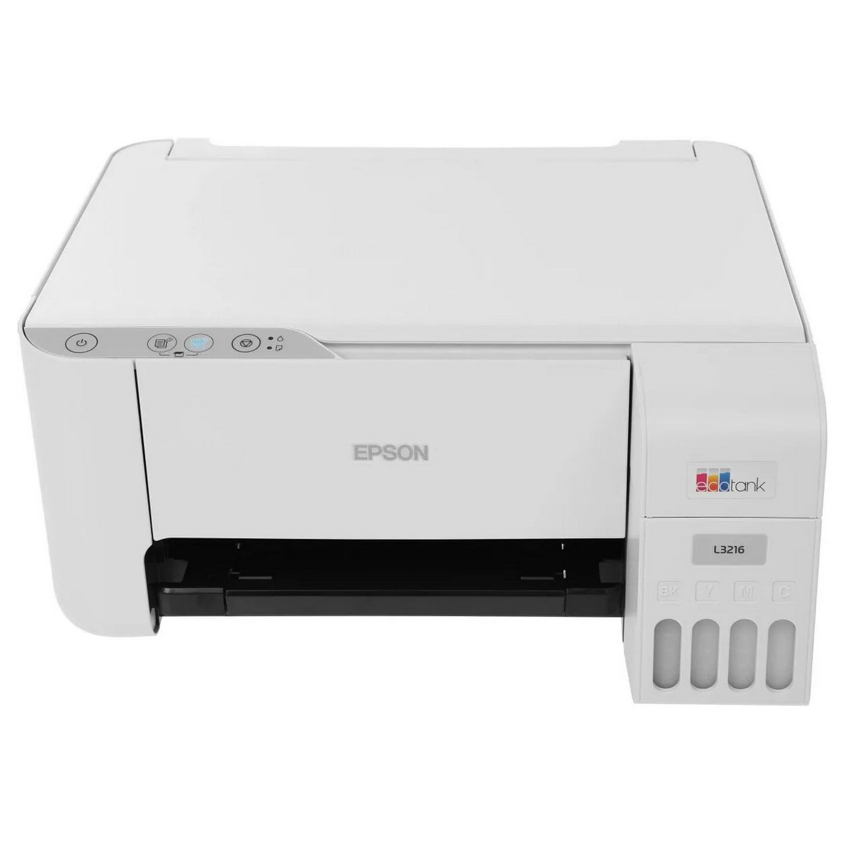 Epson L3216 (МФУ струйное цветное P/S/C, A4, 5760x1440 dpi, 33 стр/мин, USB, СНПЧ, белый)