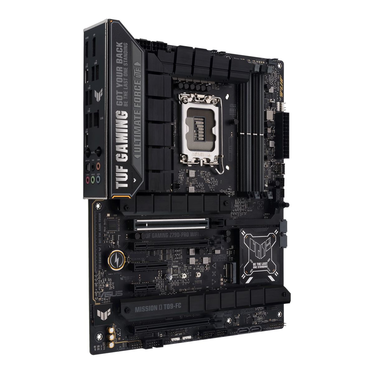 Материнская плата ASUS TUF GAMING Z790-PRO WIFI LGA1700 ATX 4xDDR5 3xPCIEx16 PCIEx4 PCIEx1 4xM.2 2хUSB-C DP HDMI 2.5GLAN Wi-Fi 6Е