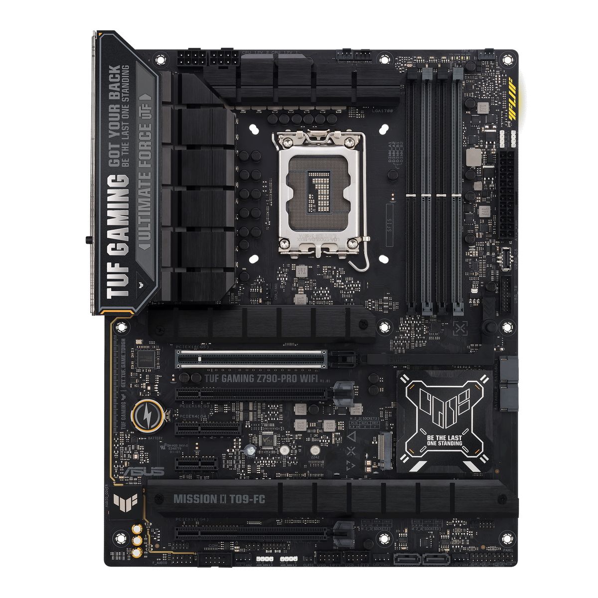 Материнская плата ASUS TUF GAMING Z790-PRO WIFI LGA1700 ATX 4xDDR5 3xPCIEx16 PCIEx4 PCIEx1 4xM.2 2хUSB-C DP HDMI 2.5GLAN Wi-Fi 6Е