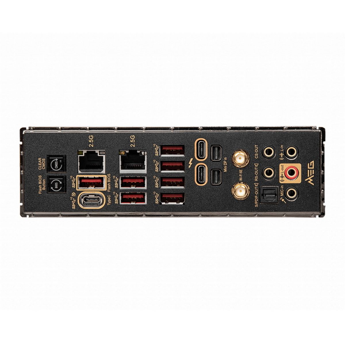 Материнская плата MSI MEG Z690 ACE, LGA1700, 4*DDR5, 3*PCIEx16, 5*M.2, 3*TypeC, 7*USB3.2Gen2, 4*USB3.2Gen1, 4*USB2.0, 6*SATA3.0, 2*2.5G, 2*THUNDERBOLT4, 2*miniDP, E-ATX, RTL