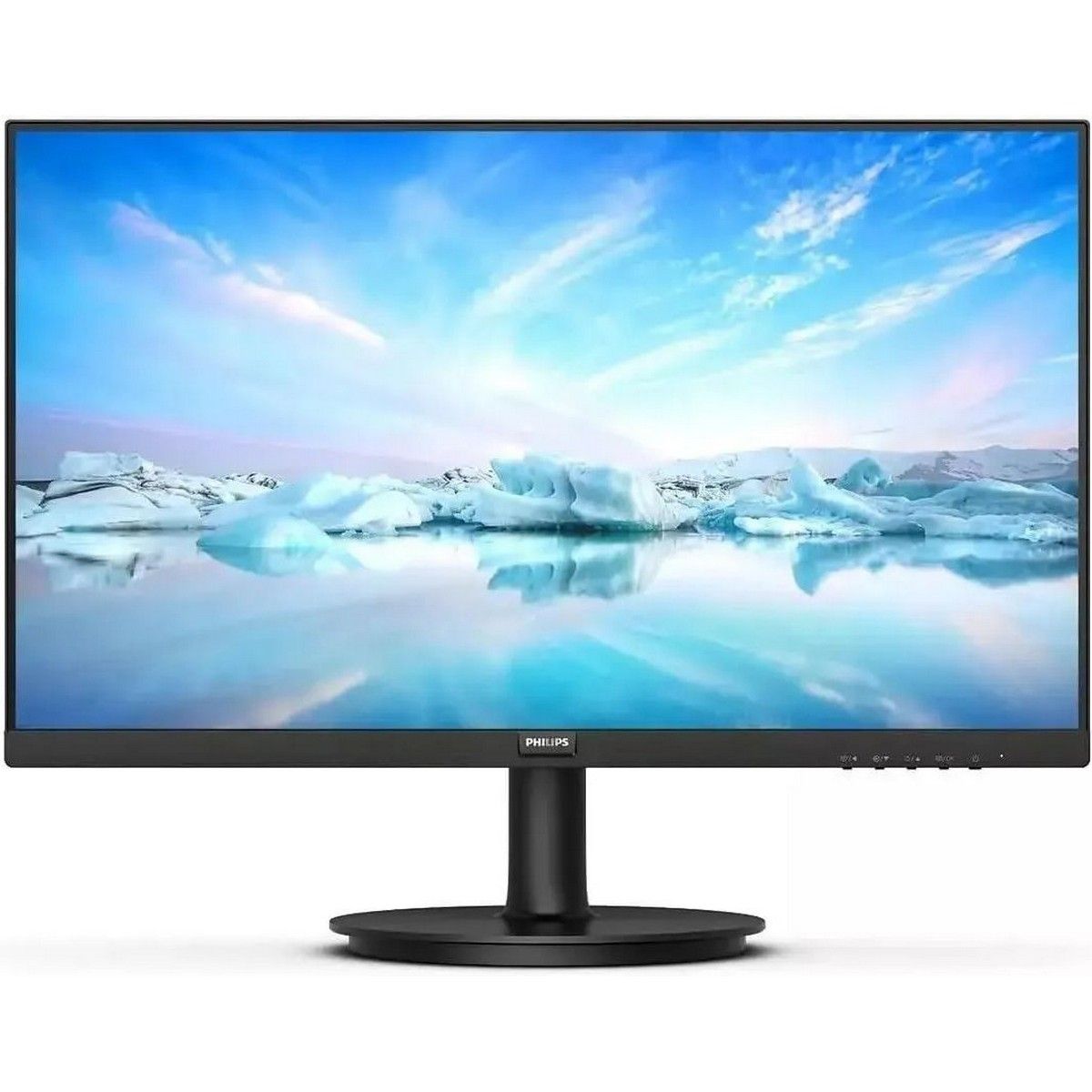 Монитор 27" PHILIPS 271V8B Black (IPS LED 4ms 16:9 HDMI, VGA матовая 1300:1 250cd 178гр/178гр 1920x1080 100Hz )