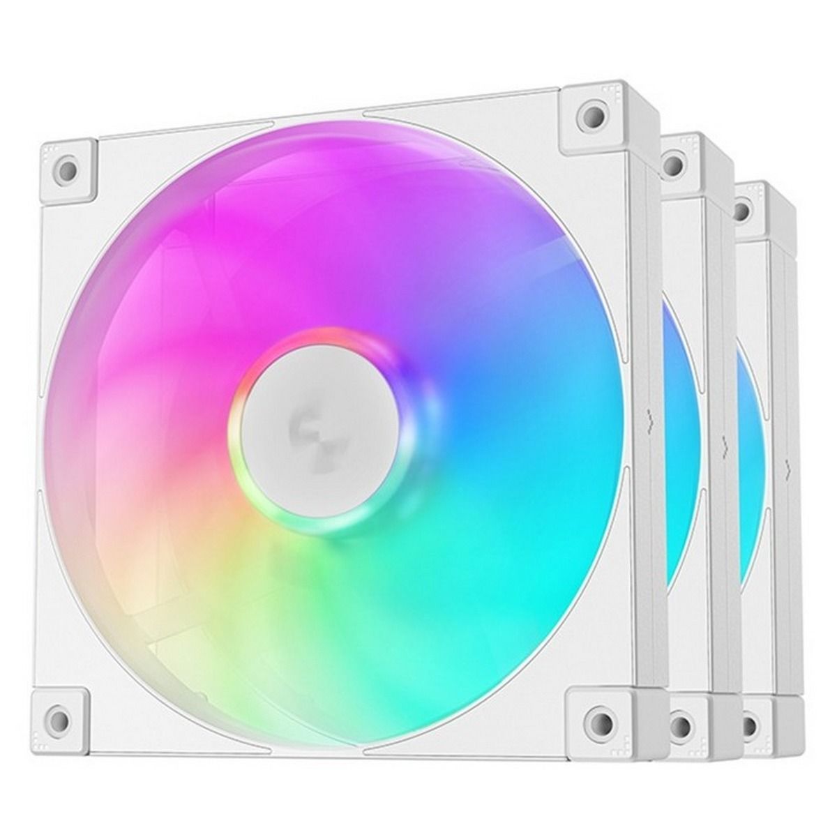 Вентилятор в корпус набор из 3 шт. Deepcool FD14 ARGB WH-3 IN 1