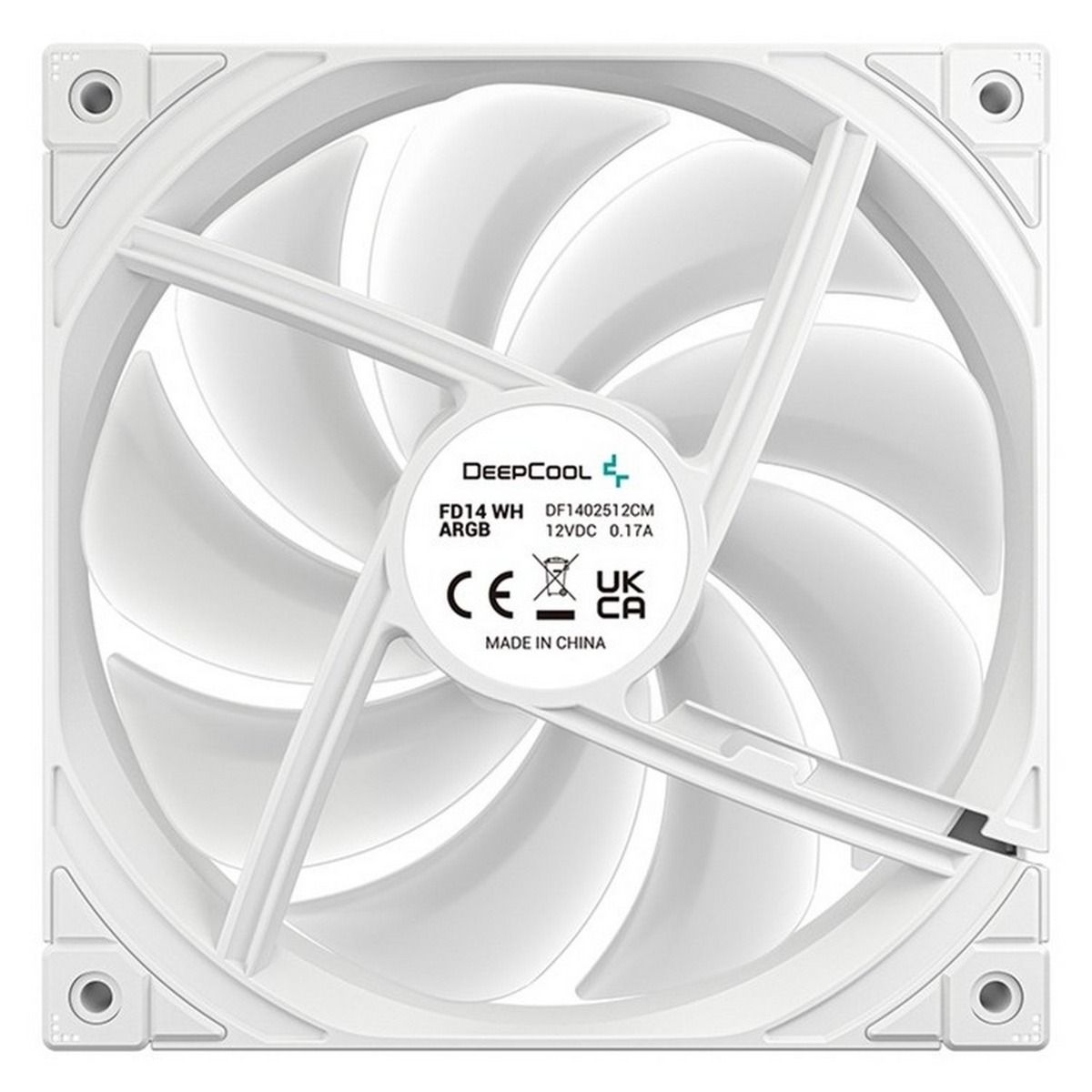 Вентилятор в корпус набор из 3 шт. Deepcool FD14 ARGB WH-3 IN 1