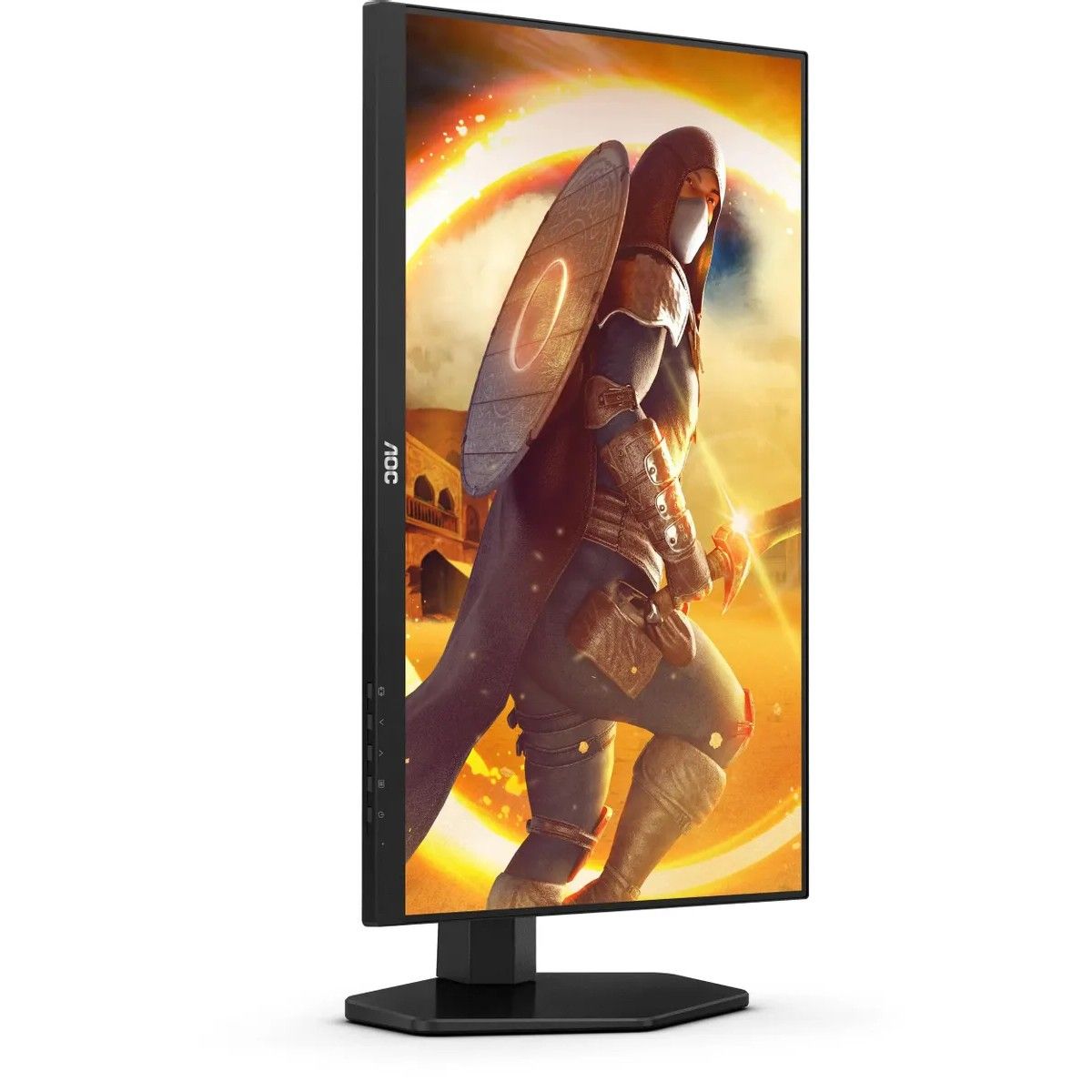 Монитор 23.8" AOC 24G4X Black ( 1920х1080(FHD) IPS, nonGLARE, 180 Hz, 300 cd/m2, H178°/V178°, 1000:1, 80M:1, 16.7M, 1ms, 2xHDMI, DP, Tilt, Speakers)