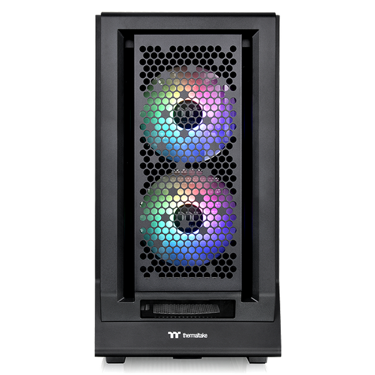 Корпус Thermaltake CA-1Z3-00M1WN-00 Win/SPCC/Tempered Glass*2/CT140 ARGB Fan*2/CT140 Fan*1/Mesh & TG Front Panel Brown Box/With Screen Metal Panel