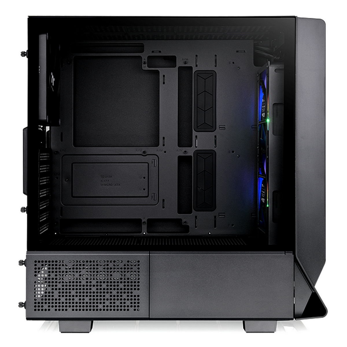 Корпус Thermaltake CA-1Z3-00M1WN-00 Win/SPCC/Tempered Glass*2/CT140 ARGB Fan*2/CT140 Fan*1/Mesh & TG Front Panel Brown Box/With Screen Metal Panel