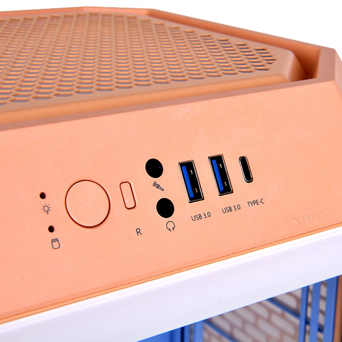 Корпус Thermaltake The Tower 300 Peach Fuzz (CA-1Y4-00SKWN-00)
