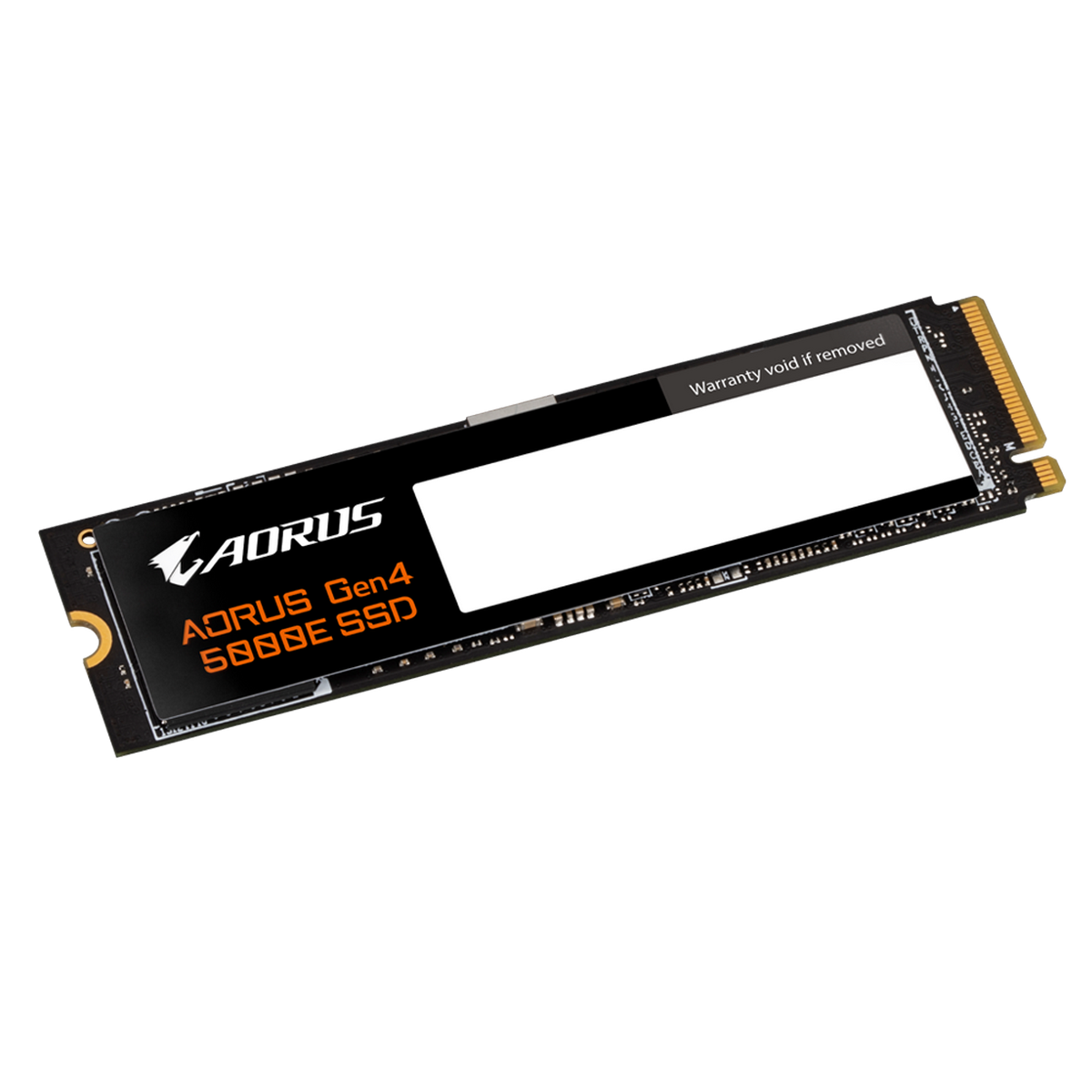Твердотельный накопитель SSD Gigabyte 1TB M.2 2280 AORUS Gen4 5000E AG450E1024-G PCI-Express 4.0x4, NVMe 1.4, 3D TLC NAND Flash, MTBF 1.5