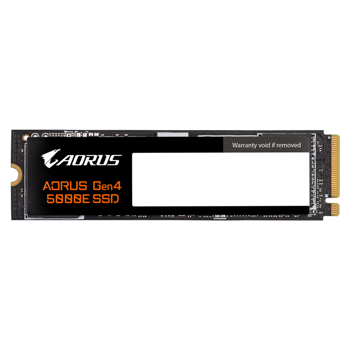 Твердотельный накопитель SSD Gigabyte 1TB M.2 2280 AORUS Gen4 5000E AG450E1024-G PCI-Express 4.0x4, NVMe 1.4, 3D TLC NAND Flash, MTBF 1.5