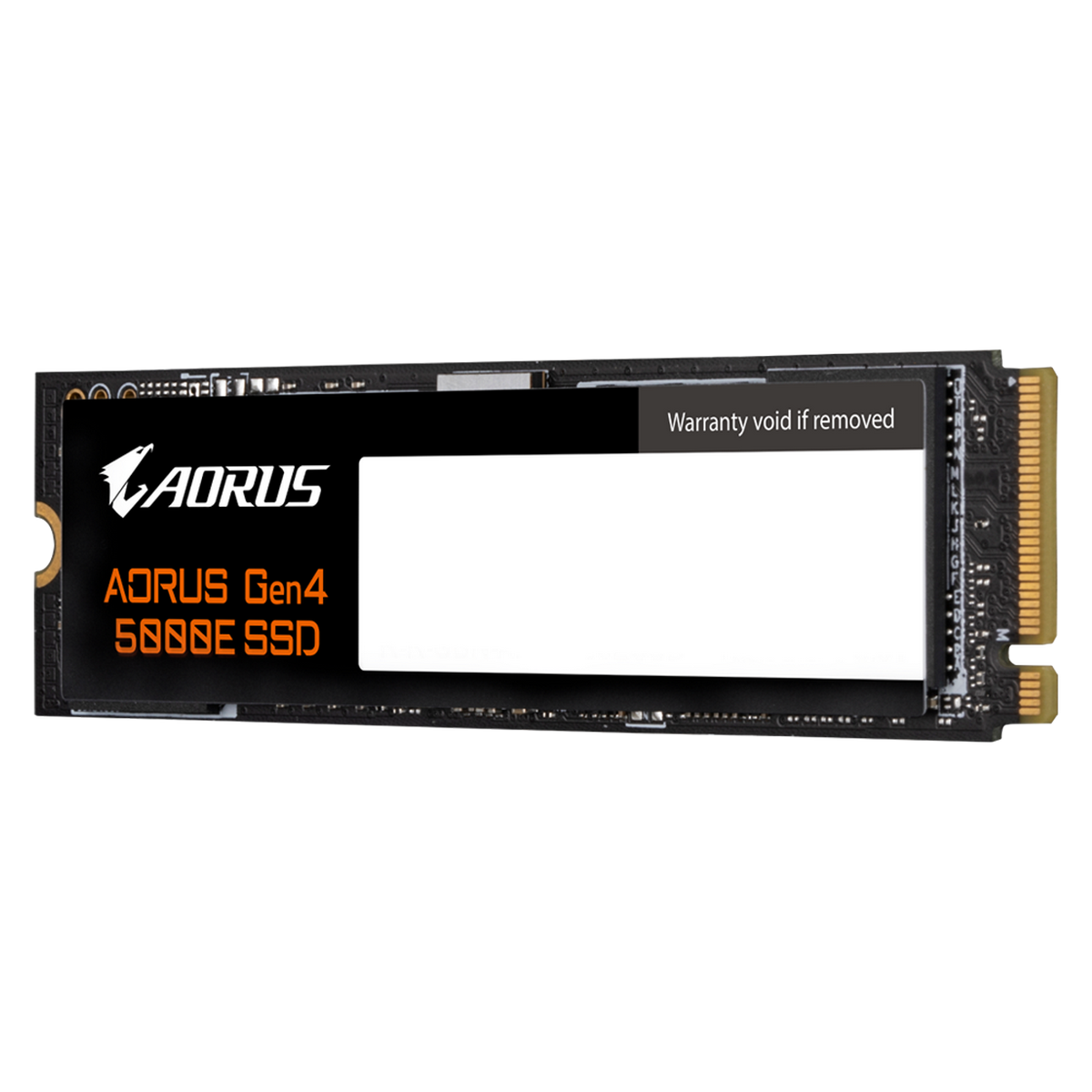 Твердотельный накопитель SSD Gigabyte 1TB M.2 2280 AORUS Gen4 5000E AG450E1024-G PCI-Express 4.0x4, NVMe 1.4, 3D TLC NAND Flash, MTBF 1.5