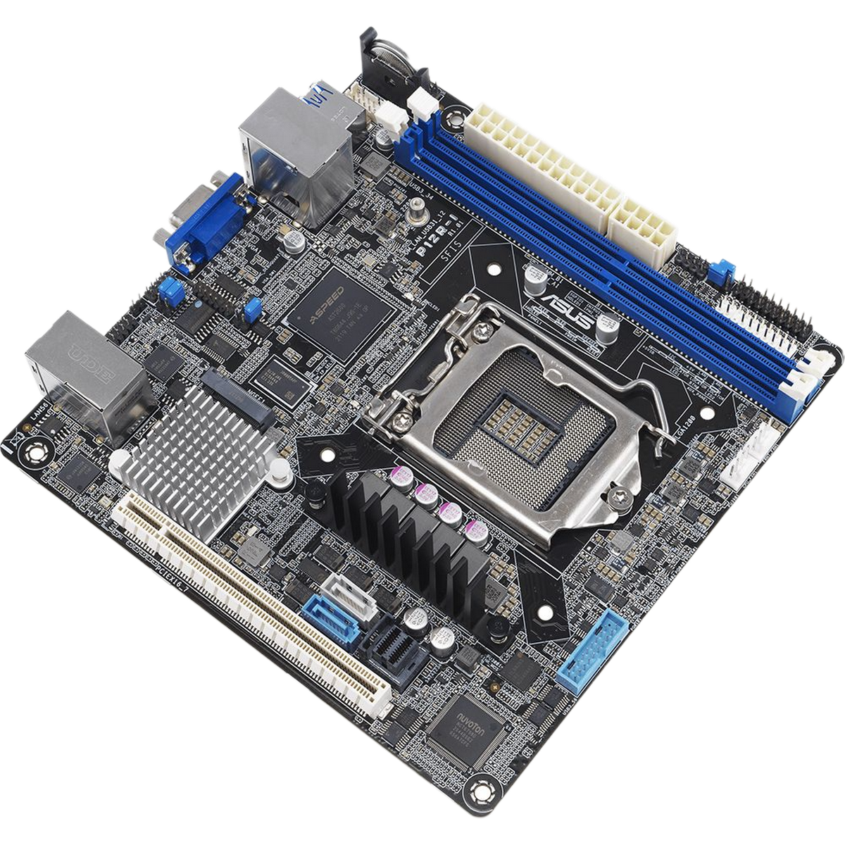 Материнская плата ASUS OEM P12R-I LGA1200 mini-ITX 2xDDR4 PCIEx16 M.2 VGA 2xGLAN (507604) oem