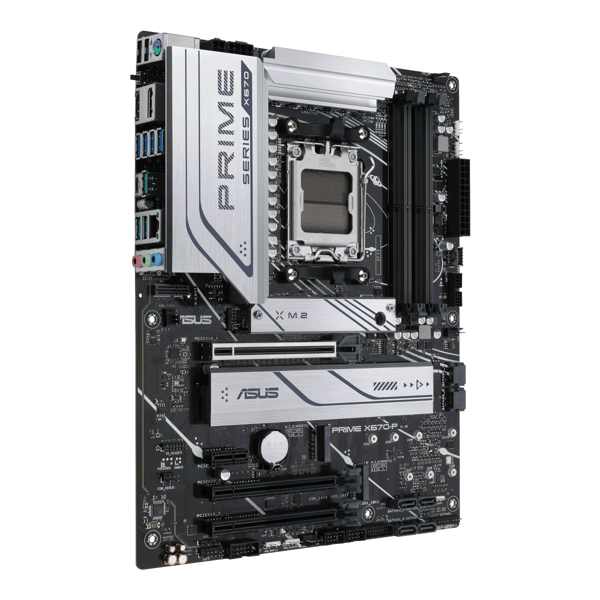 OEM Материнская плата ASUS PRIME X670-P-CSM AM5 ATX 4xDDR5 3xPCIEx16 PCIEx1 3xM.2 DP HDMI (90MB1BU0-M0EAYC) (90MB1BU0-M0EAYC)
