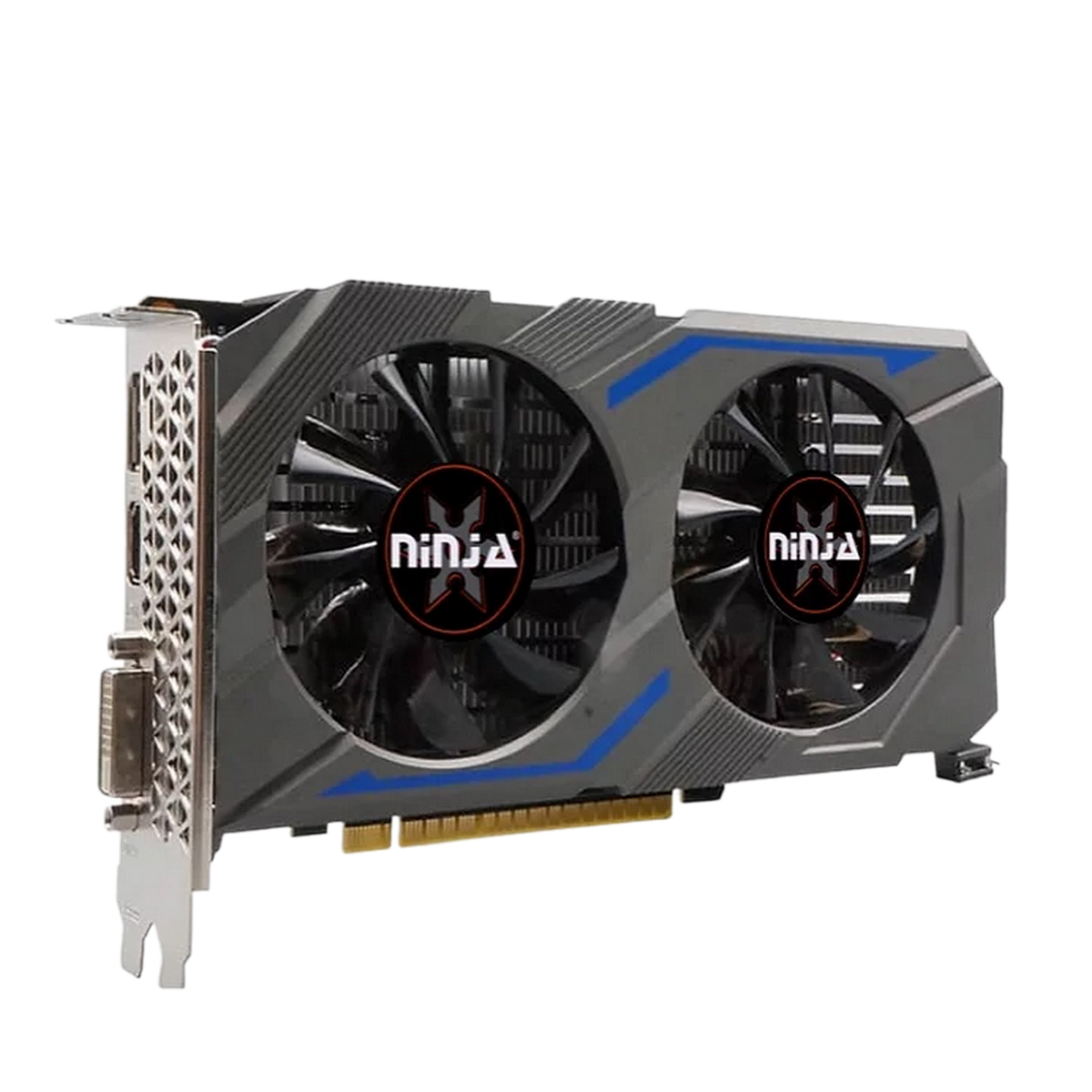 Видеокарта Ninja (Sinotex) OEM GTX1650 4GB 128bit GDDR6 DVI DP HDMI 2FAN RTL oem