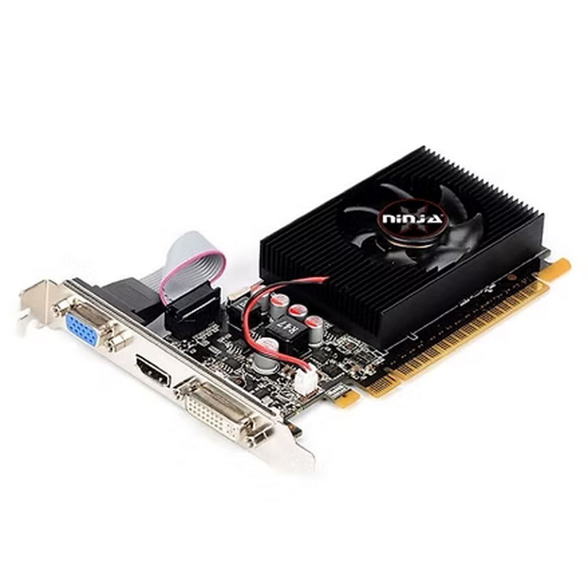 Видеокарта Ninja (Sinotex) R5 220 1GB GDDR3 64bit VGA DVI HDMI 1FAN RTL
