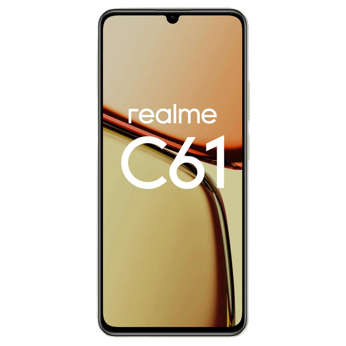 Смартфон Realme C61 RMX3930 6+128Gb золотистый