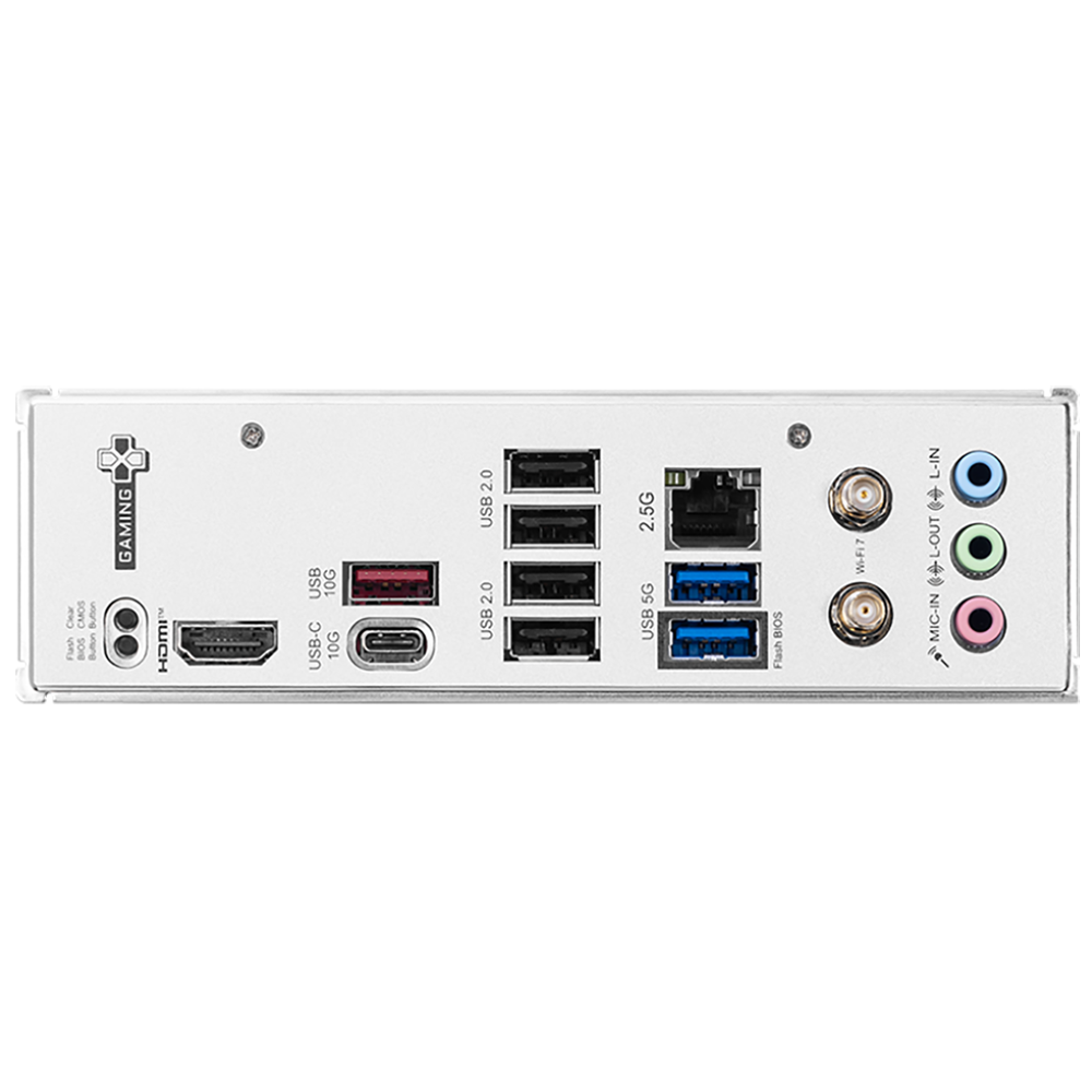 Материнская плата MSI B840 GAMING PLUS WIFI B840, AM5, 4*DDR5, 5*PCIEx16, 3*M.2, 2*TypeC, 1*USB3.2Gen2, 4*USB3.2Gen1, 8*USB2.0, 4*SATA3.0, 2.5G, HDMI, ATX, RTL