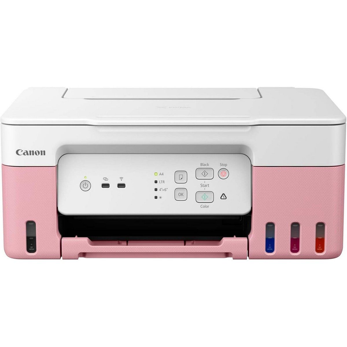 МФУ Canon Pixma G3430 Pink А4, МФУ, струйное, цветное, цвет розовый, 11стр/мин, 4800х1200dpi, AirPrint/Bluetooth/USB/Wi-Fi, СНПЧ, (5989С024)